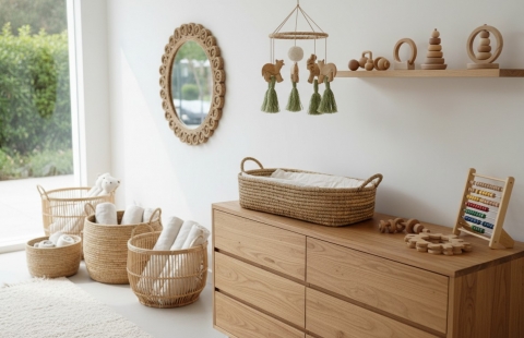 5 Nursery Decor Trends: Safe, Natural, and Non-Toxic Handicrafts for Babies